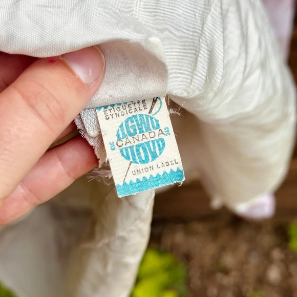 Vintage long sleeved Majestic fully lined Dress - made in  Canada - S - Picture 6 of 10